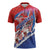 Basketball Fan Jersey Croatian Zipper Polo Shirt Hrvatska-The Chequered Ones - Wonder Print Shop