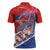 Basketball Fan Jersey Croatian Zipper Polo Shirt Hrvatska-The Chequered Ones - Wonder Print Shop