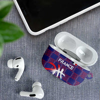 Basketball Fan Jersey French AirPods Case Paris Architectural Heritage Checkered Style - Wonder Print Shop