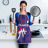 Basketball Fan Jersey French Apron Paris Architectural Heritage Checkered Style - Wonder Print Shop