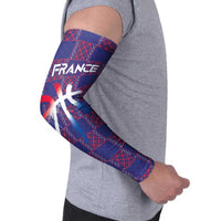 Basketball Fan Jersey French Arm Sleeves Paris Architectural Heritage Checkered Style - Wonder Print Shop