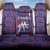 Basketball Fan Jersey French Back Car Seat Cover Paris Architectural Heritage Checkered Style - Wonder Print Shop