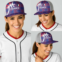 Basketball Fan Jersey French Baseball Net Cap Paris Architectural Heritage Checkered Style - Wonder Print Shop