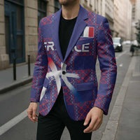 Custom Basketball Fan Jersey French Blazer Paris Architectural Heritage Checkered Style - Wonder Print Shop
