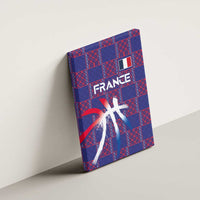 Basketball Fan Jersey French Canvas Wall Art Paris Architectural Heritage Checkered Style - Wonder Print Shop