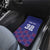 Basketball Fan Jersey French Car Mats Paris Architectural Heritage Checkered Style - Wonder Print Shop