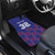 Basketball Fan Jersey French Car Mats Paris Architectural Heritage Checkered Style - Wonder Print Shop