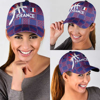 Basketball Fan Jersey French Classic Cap Paris Architectural Heritage Checkered Style - Wonder Print Shop