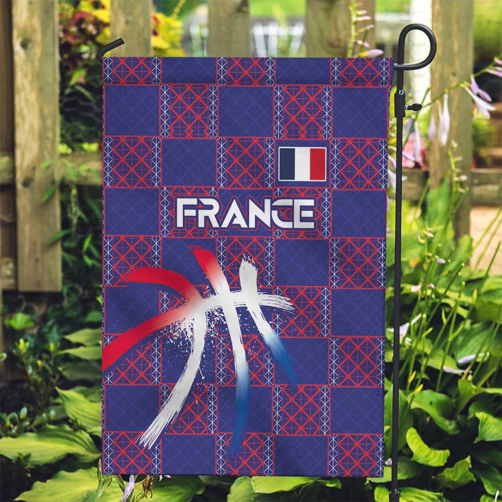 Basketball Fan Jersey French Garden Flag Paris Architectural Heritage Checkered Style - Wonder Print Shop