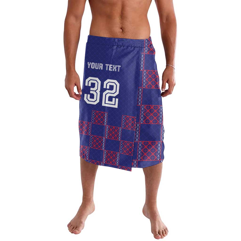 Custom Basketball Fan Jersey French Lavalava Paris Architectural Heritage Checkered Style - Wonder Print Shop