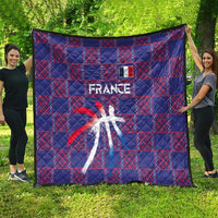 Basketball Fan Jersey French Quilt Paris Architectural Heritage Checkered Style - Wonder Print Shop