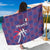 Basketball Fan Jersey French Sarong Paris Architectural Heritage Checkered Style - Wonder Print Shop