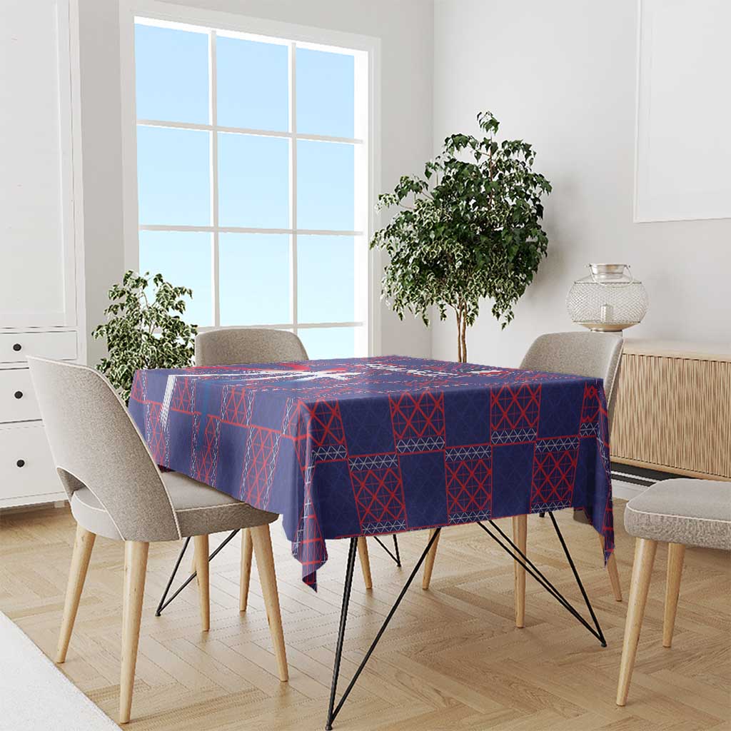 Basketball Fan Jersey French Tablecloth Paris Architectural Heritage Checkered Style - Wonder Print Shop