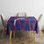 Basketball Fan Jersey French Tablecloth Paris Architectural Heritage Checkered Style - Wonder Print Shop
