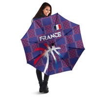 Basketball Fan Jersey French Umbrella Paris Architectural Heritage Checkered Style - Wonder Print Shop