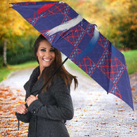 Basketball Fan Jersey French Umbrella Paris Architectural Heritage Checkered Style - Wonder Print Shop