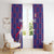 Basketball Fan Jersey French Window Curtain Paris Architectural Heritage Checkered Style - Wonder Print Shop