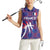Custom Basketball Fan Jersey French Women Sleeveless Polo Shirt Paris Architectural Heritage Checkered Style - Wonder Print Shop