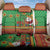 Mexico Back Car Seat Cover Feliz Navidad Aztec Geometric Pattern - Wonder Print Shop