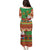 Mexico Family Matching Puletasi and Hawaiian Shirt Feliz Navidad Aztec Geometric Pattern - Wonder Print Shop