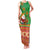 Mexico Family Matching Tank Maxi Dress and Hawaiian Shirt Feliz Navidad Aztec Geometric Pattern - Wonder Print Shop