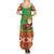Mexico Summer Maxi Dress Feliz Navidad Aztec Geometric Pattern - Wonder Print Shop