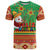 Mexico T Shirt Feliz Navidad Aztec Geometric Pattern - Wonder Print Shop