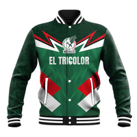 Custom Mexico Football Baseball Jacket El Tricolor 2024 - Wonder Print Shop