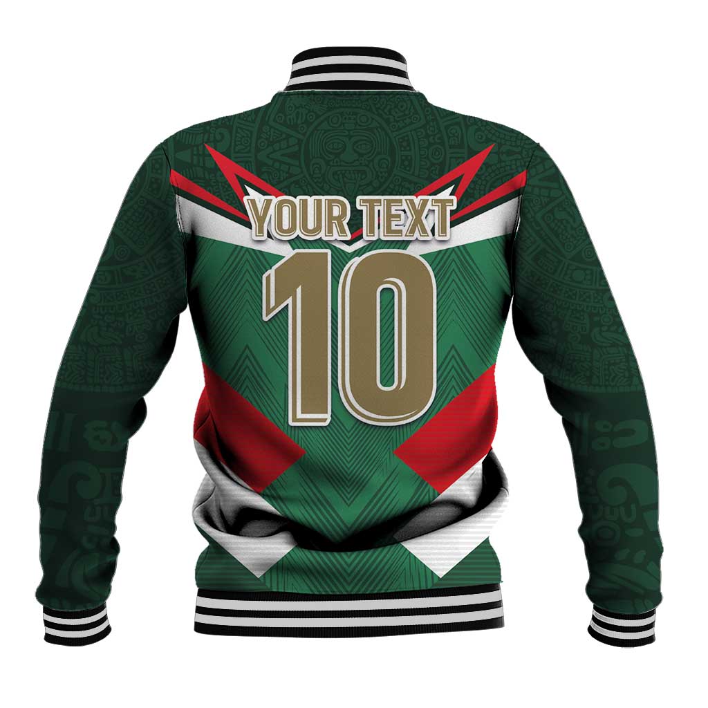 Custom Mexico Football Baseball Jacket El Tricolor 2024 - Wonder Print Shop