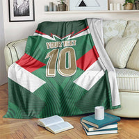 Custom Mexico Football Blanket El Tricolor 2024
