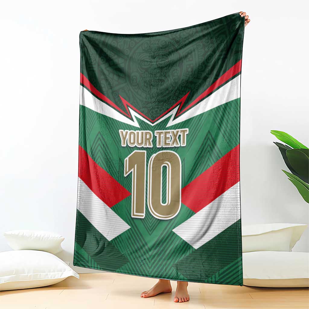 Custom Mexico Football Blanket El Tricolor 2024