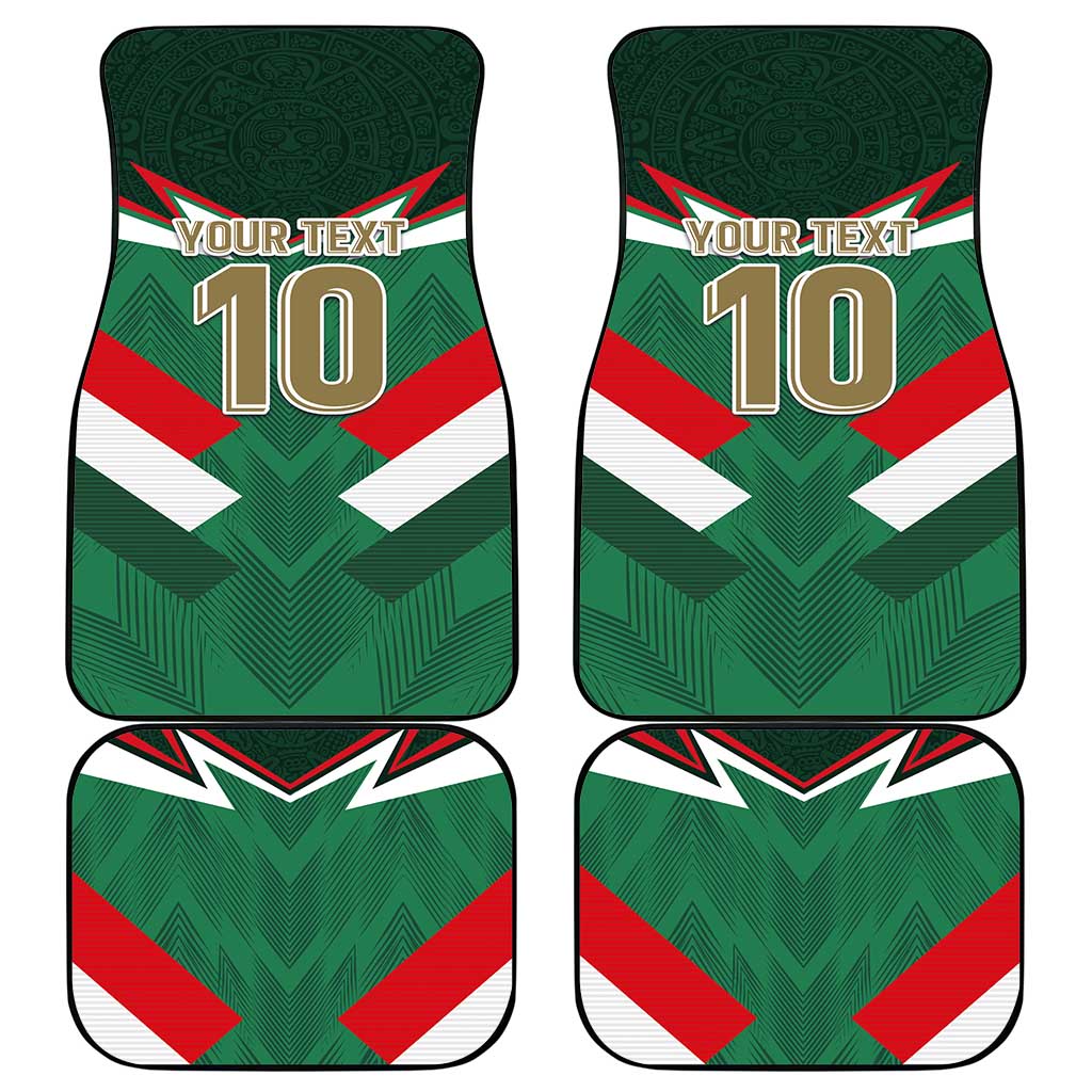 Custom Mexico Football Car Mats El Tricolor 2024 - Wonder Print Shop