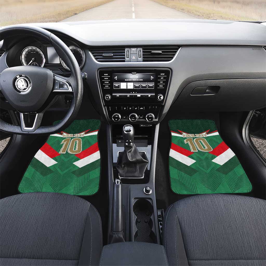 Custom Mexico Football Car Mats El Tricolor 2024 - Wonder Print Shop