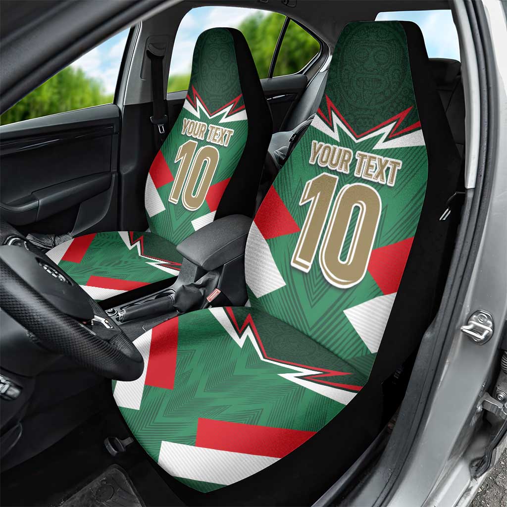 Custom Mexico Football Car Seat Cover El Tricolor 2024 - Wonder Print Shop