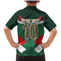 Custom Mexico Football Family Matching Mermaid Dress and Hawaiian Shirt El Tricolor 2024 - Wonder Print Shop