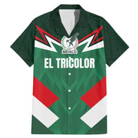 Custom Mexico Football Family Matching Mermaid Dress and Hawaiian Shirt El Tricolor 2024 - Wonder Print Shop