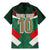 Custom Mexico Football Family Matching Mermaid Dress and Hawaiian Shirt El Tricolor 2024 - Wonder Print Shop