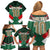 Custom Mexico Football Family Matching Off Shoulder Short Dress and Hawaiian Shirt El Tricolor 2024 - Wonder Print Shop