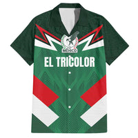 Custom Mexico Football Family Matching Tank Maxi Dress and Hawaiian Shirt El Tricolor 2024 - Wonder Print Shop