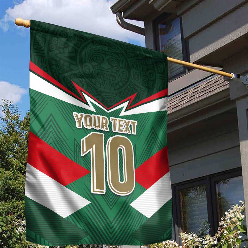 Custom Mexico Football Garden Flag El Tricolor 2024 - Wonder Print Shop