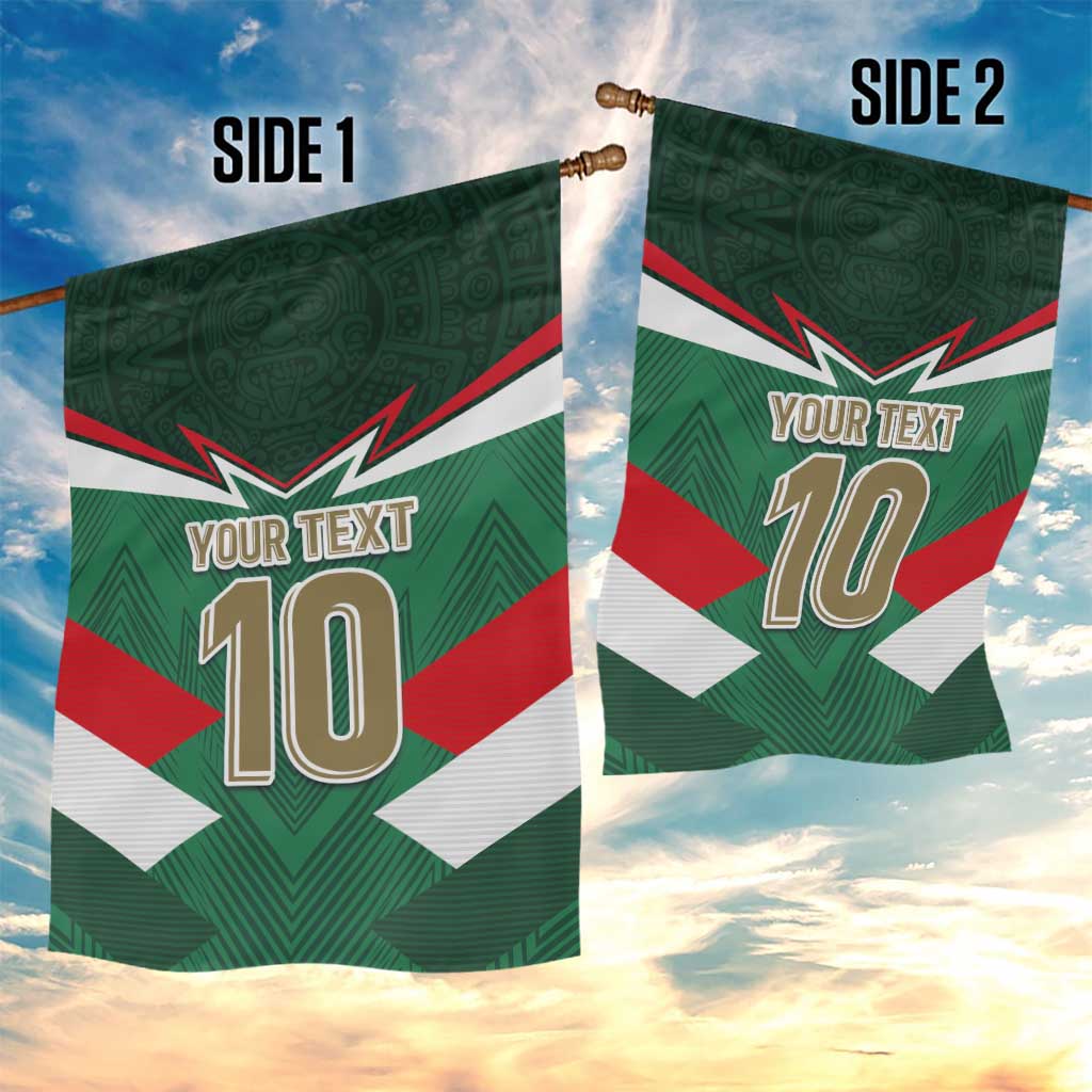 Custom Mexico Football Garden Flag El Tricolor 2024 - Wonder Print Shop
