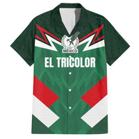 Custom Mexico Football Hawaiian Shirt El Tricolor 2024 - Wonder Print Shop