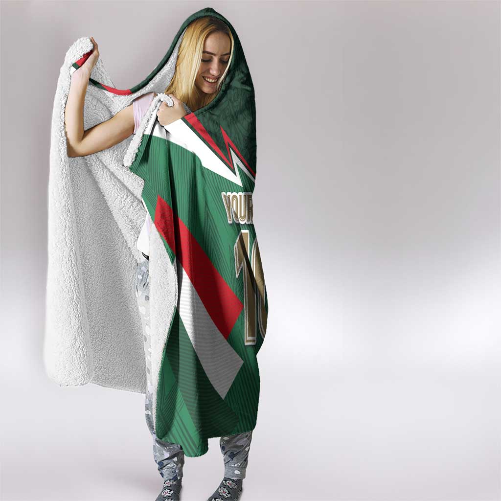 Custom Mexico Football Hooded Blanket El Tricolor 2024
