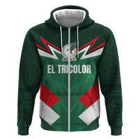 Custom Mexico Football Hoodie El Tricolor 2024 - Wonder Print Shop