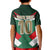 Custom Mexico Football Kid Polo Shirt El Tricolor 2024 - Wonder Print Shop