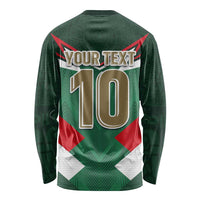 Custom Mexico Football Long Sleeve Shirt El Tricolor 2024 - Wonder Print Shop