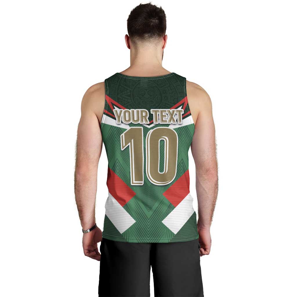 Custom Mexico Football Men Tank Top El Tricolor 2024 - Wonder Print Shop