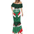 Custom Mexico Football Mermaid Dress El Tricolor 2024 - Wonder Print Shop