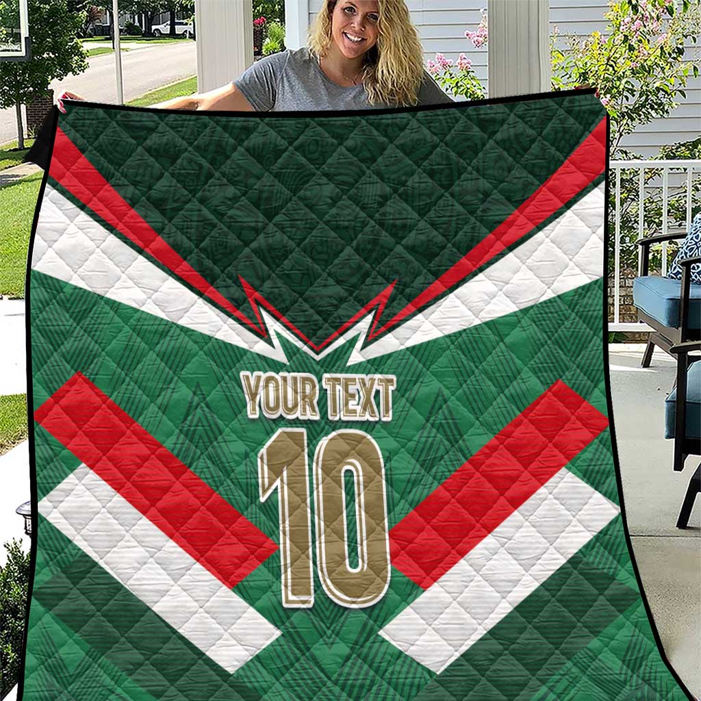 Custom Mexico Football Quilt El Tricolor 2024 - Wonder Print Shop