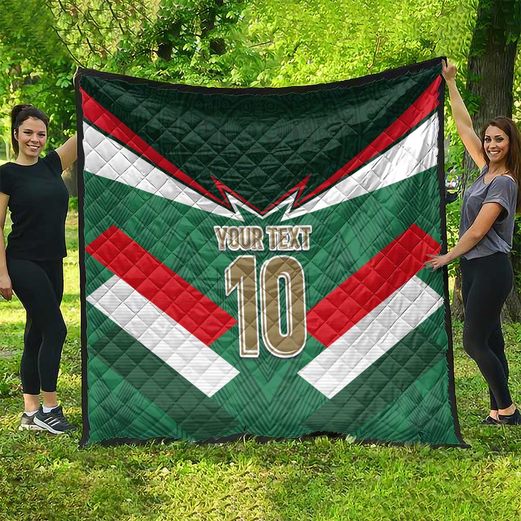 Custom Mexico Football Quilt El Tricolor 2024 - Wonder Print Shop